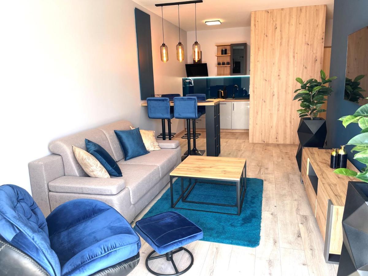 Apartament Elegance Blue W Let'S Sea Basen&Spa Gaski  Ngoại thất bức ảnh